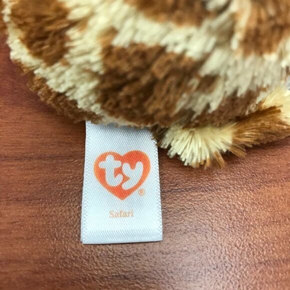 TY Beanie Boos -‎ Safari brown/purple giraffe 2014 - Picture 3 of 4